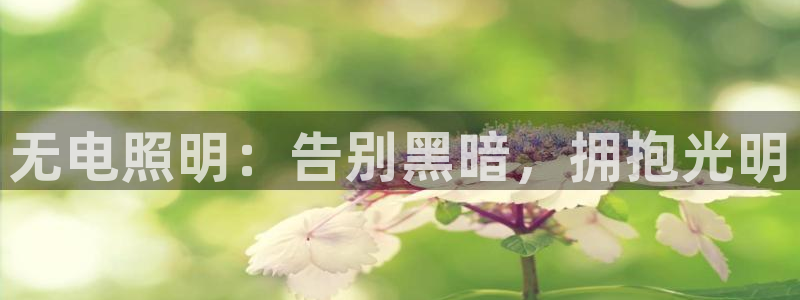 无电照明：告别黑暗，拥抱光明