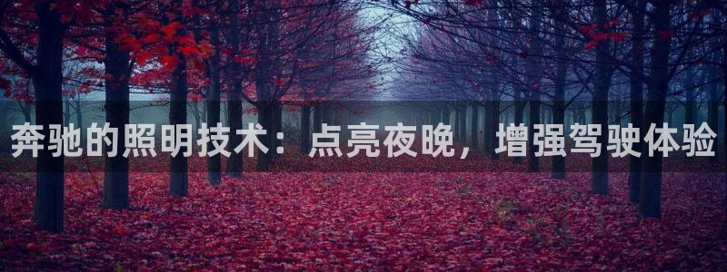 奔驰的照明技术：点亮夜晚，增强驾驶体验