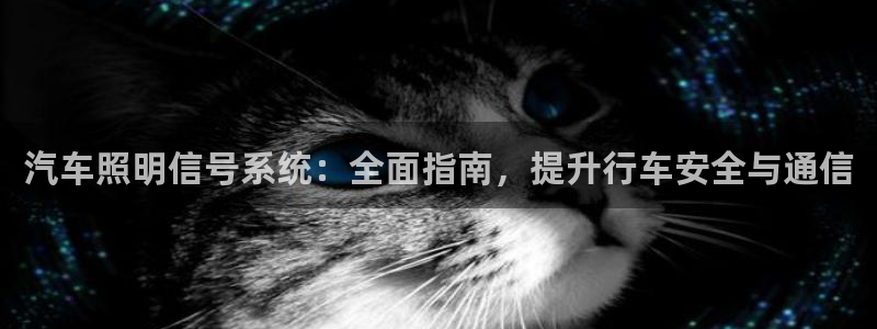 汽车照明信号系统：全面指南，提升行车安全与通信