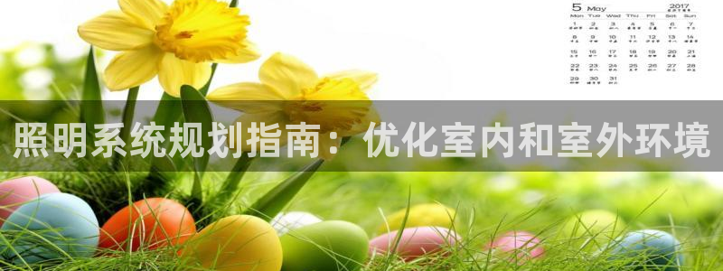 照明系统规划指南：优化室内和室外环境