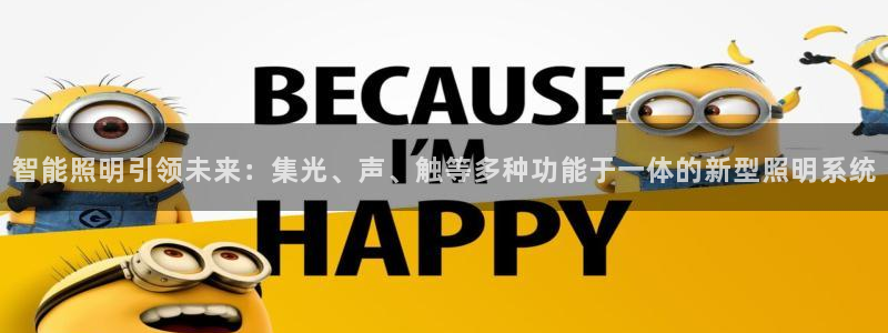 智能照明引领未来：集光、声、触等多种功能于一体的新型照明系统
