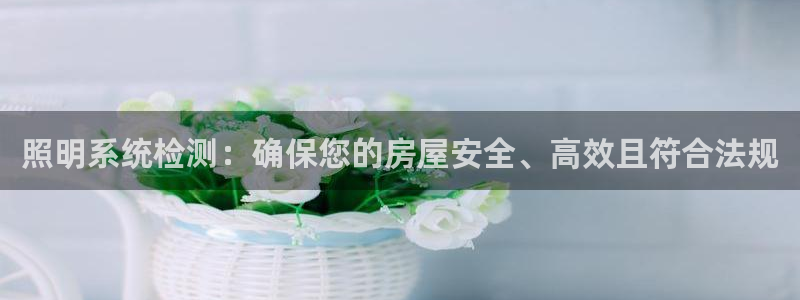 照明系统检测：确保您的房屋安全、高效且符合法规