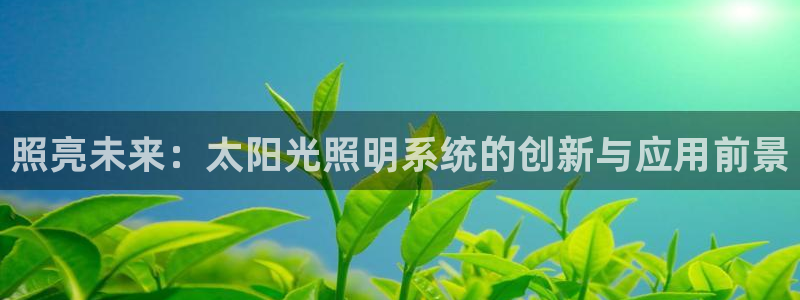 照亮未来：太阳光照明系统的创新与应用前景