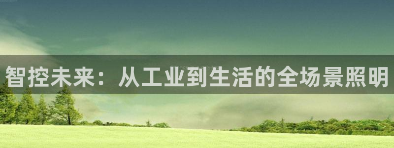 智控未来：从工业到生活的全场景照明